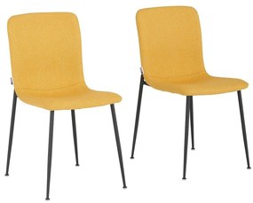 Žlté jedálenské stoličky v súprave 2 ks Faye - Støraa