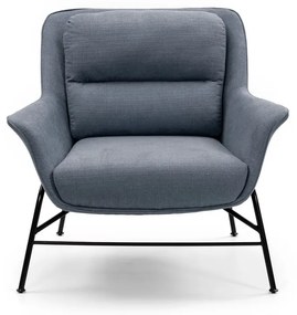 Modré kreslo Teulat Sadira