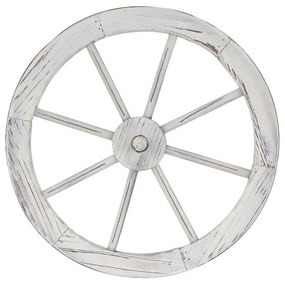Garthen 72798 Drevené koleso, štýlová dekorácia - 45 cm