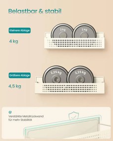 Sada magnetických stojanov KCS061W01 4 ks