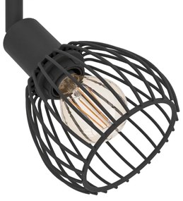 Eglo 901039 - Bodové svietidlo SONNINO 2xE14/40W/230V čierna