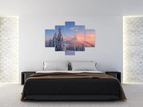 Obraz - Zimná krajina (150x105 cm)