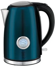 Berlinger Haus Rýchlovarná kanvica s termostatom Aquamarine Metallic Line, 1,7 l