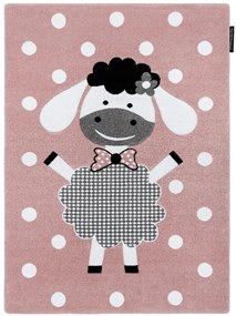 Dywany Łuszczów Detský kusový koberec Petit Dolly sheep pink - 120x170 cm