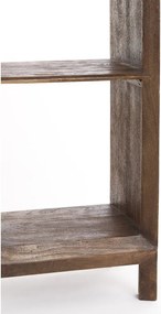 Knižnica z mangového dreva v prírodnej farbe 95x190 cm Sondrio – Light &amp; Living