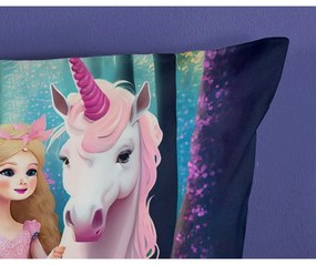 Ružové detské obliečky na jednolôžko/predĺžené z mikrovlákna 140x220 cm Julia – Good Morning