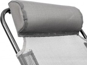 MI Ležadlo SENATOR sivé