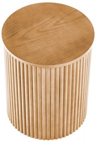 Konferenčný stolík z masívu WZOR 80 cm dub prírodný