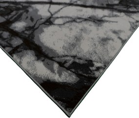 Koberec Lotus 9302 GREY – sivý s abstraktným vzorom Rozmer: 40x60 cm
