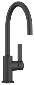 DORNBRACHT Tara Ultra páková drezová batéria, výška výtoku 186 mm, matná čierna, 33805875-33