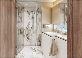 Hansgrohe AddStoris, košík do rohu, chrómová, HAN-41741000