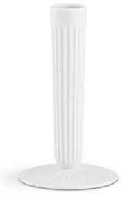 Biely kameninový svietnik Kähler Design Hammershoi, výška 16 cm
