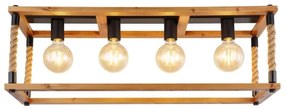 Globo 15691-4D - Stropné svietidlo VERNON 4xE27/60W/230V
