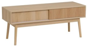 TV stolík v prírodnej farbe 115x48x40 cm Naroa – Casa Selección