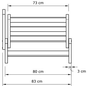 Rozkládací futonová pohovka BREEZIO 02 170 cm z - výber z 10 prevedení