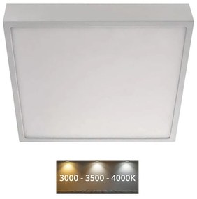 EMOS LED Stropné svietidlo LED/28,5W/230V 3000/3500/4000K 30x30 cm biela EMS964