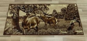 Koberec - Jelene, béžový