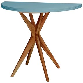 Okrúhly rozkladací jedálenský stôl 45x90 cm Jubi – Ragaba