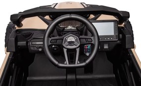 Elektrické autíčko CAN-AM Maverik UTV biele