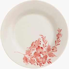 Ručne maľovaný raňajkový tanier Whimsical Rose