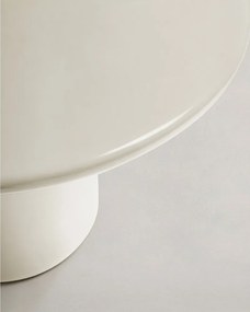 Betónový okrúhly Záhradný konferenčný stolík ø 110 cm Albanella – Kave Home