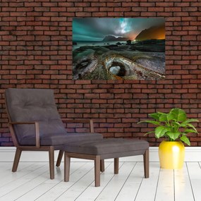 Obraz - Nočná scéna (90x60 cm)