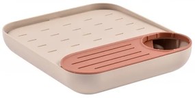 Beaba - Odkvapkávač na fľaše béžová/oranžová