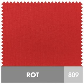 Doppler SUNLINE WATERPROOF 225 x 120 cm – naklápací slnečník červená (kód farby 809, 100 % polyester