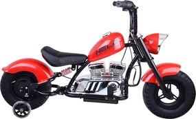 JOKOMISIADA Elektrická motorka Chopper na batériu pre deti s nosnosťou max. 80 kg PA0318 červená