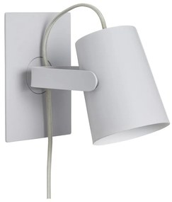 Svetlosivé nástenné svietidlo Ardent – Hübsch