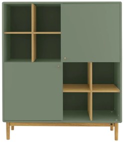 Zelená knižnica 118x138 cm Color Living – Tom Tailor