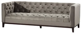 Pohovka Velvet Elite grey pre 3 osoby