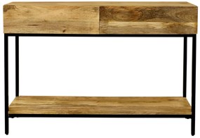 furniture-nabytek.cz - Drevený toaletný stolík 110x76x35 z masívu mango