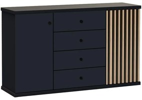 Komoda Cali C-4 čierny/artisan