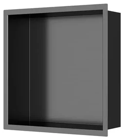 Vstavaná polička SAT Aurum gun metal 33x33 cm SATAURN3030BGM