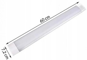 ECOLIGT LED hranolové svietidlo 60 cm 4000K