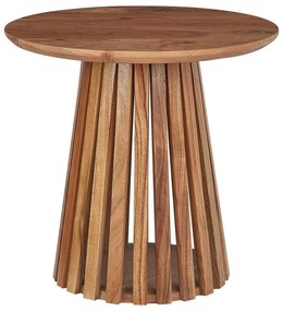 Konferenčný stolík tmavé akáciové drevo MESILLA Beliani