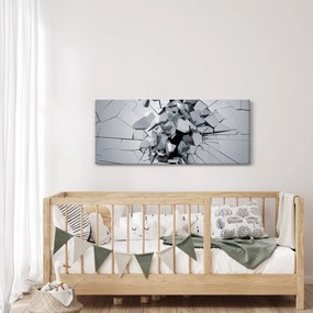 Obraz abstrakcie 3D (120x50 cm)