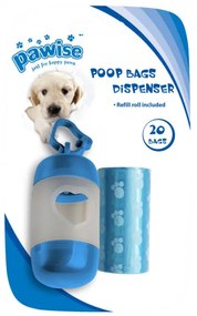 Puzdro na sáčky pre psov s rolkami