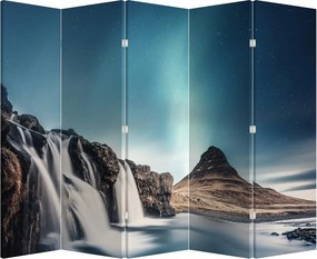 Paraván - Vodopády (210x170 cm)