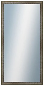 DANTIK - Zrkadlo v rámu, rozmer s rámom 60x120 cm z lišty NEVIS zelená (3054)