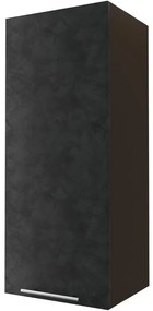 Skrinka do kuchyne Malmo Ares black W4/40 lava