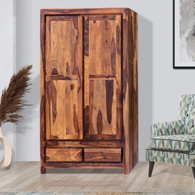 furniture-nabytek.cz - Šatníková skriňa z masívu palisander 110x60x200