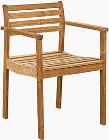Záhradná stolička z tíkového dreva Rosenholm
