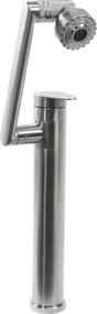 Umývadlová batéria batéria REA PACO INOX vysoká, nikel brúsený