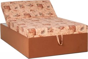 Polohovacia posteľ Alex Senior 120, hnedá (č.213 / 49, matrace b do 120 kg)