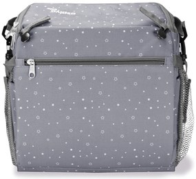 Asalvo ANYWHERE booster BAG-GO 2v1 (podsedák+taška na kočík), humus grey