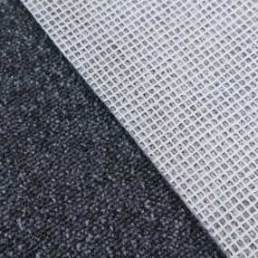 Betap, Metrážny koberec Baltic 78, na mieru, šíře 4m, šedá, ab (mriežka), chodba / predsieň