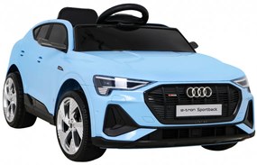 Audi E-Tron Sportback modré – Elektrické auto pre deti s pohonom 4x4, diaľkovým ovládaním