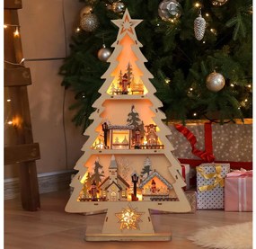 Brilagi - LED vianočná dekorácia LED/3xAA stromček